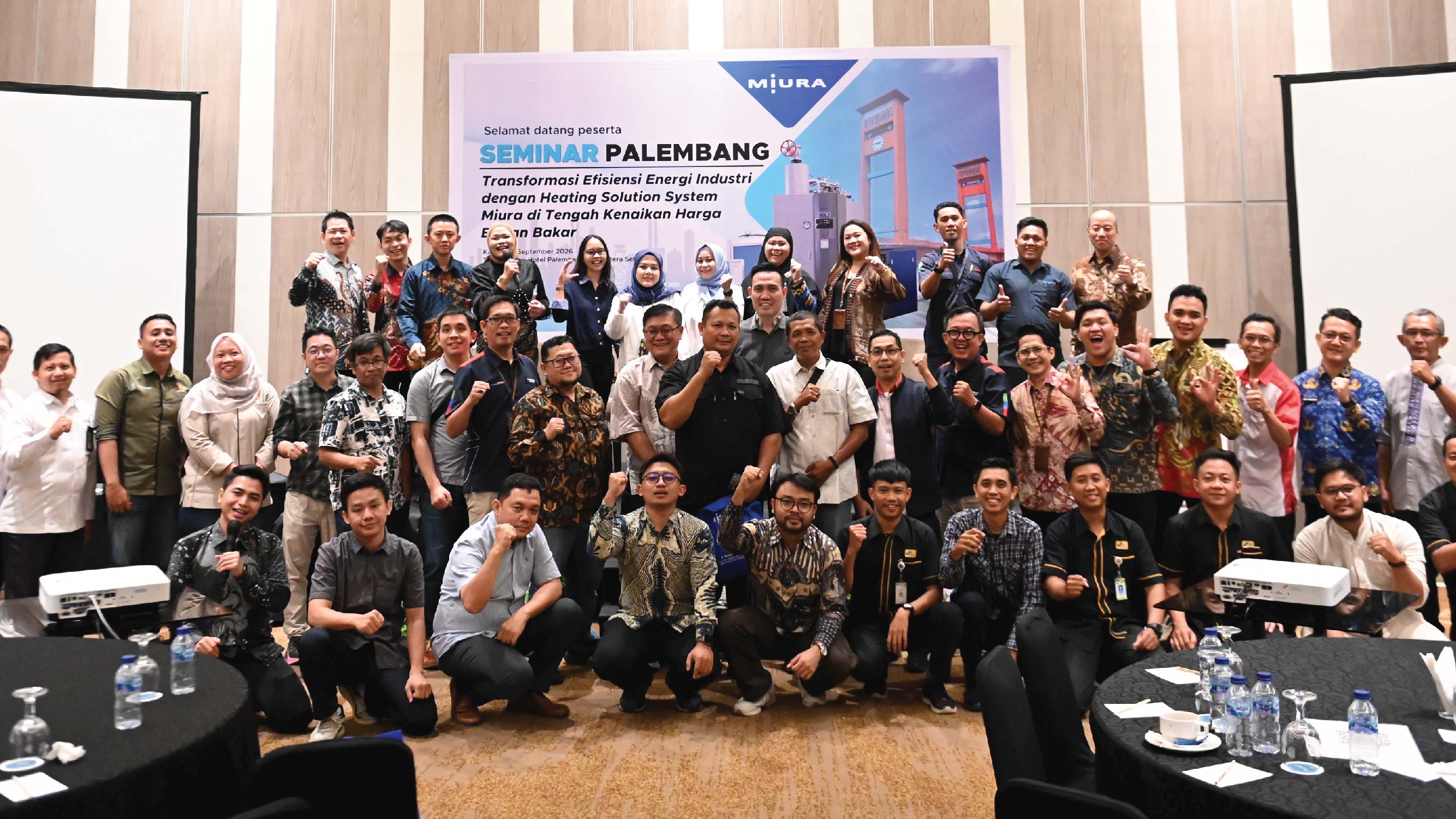 MIURA Hosts Seminar in Palembang to Promote Energy Efficiency and Optimize Industrial Heating Systems