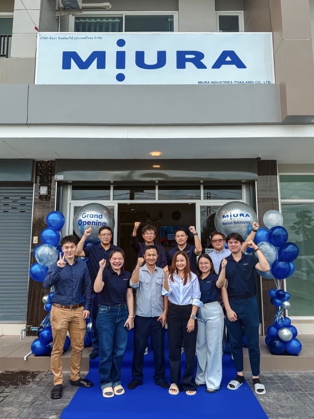 NEWS MIURA Thailand Expands Service Network with New Branch in Nakhon Ratchasima