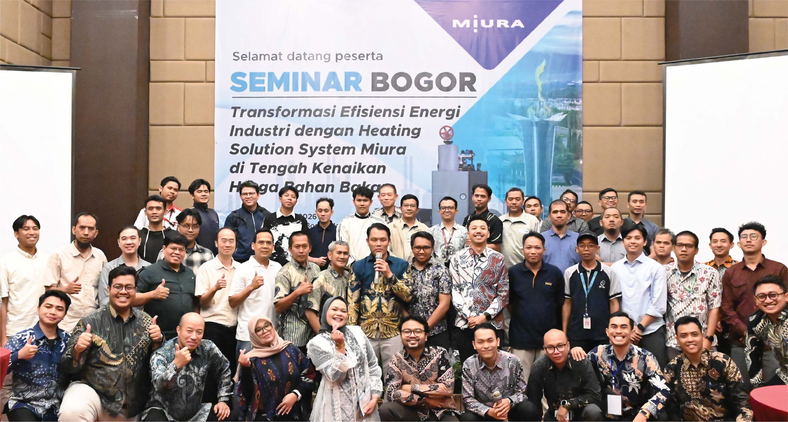 MIURA Holds Seminar in Bogor, Highlighting Industrial Energy Efficiency Transformation Amid Rising Fuel Costs