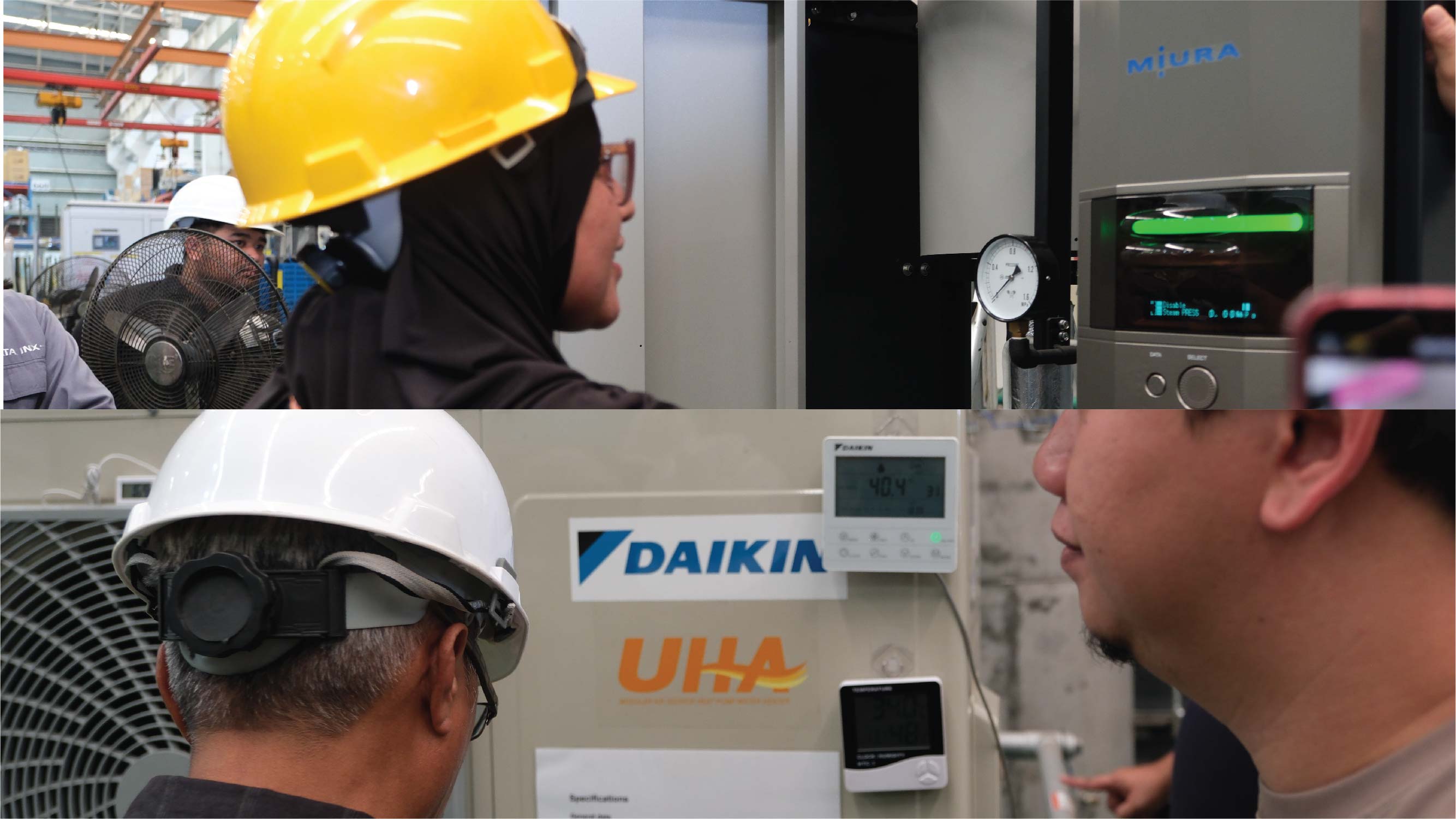 MIURA x DAIKIN: Connecting Boiler, Heat Pump, Chiller, and AC Innovations to Industrial Needs