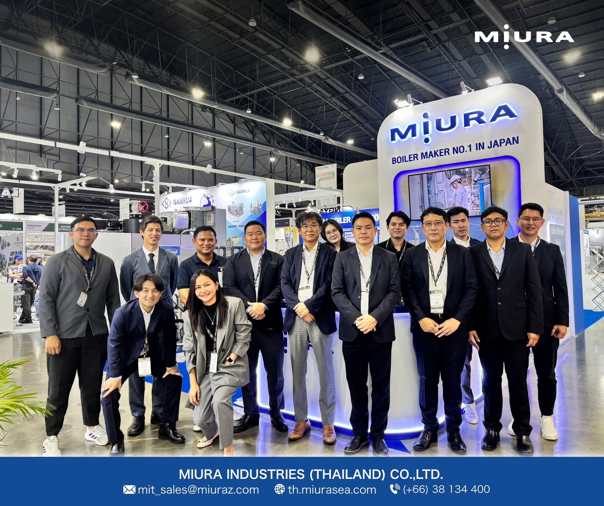 MIURA Participated in ProPak Asia 2026